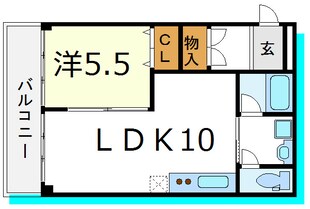 オオギマンションの物件間取画像